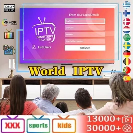 Offre spéciale Stable 12 mois HD World Smart TV Smart Pro xxx STB IOS PC VLC Enigma2