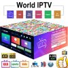ホットセール安定した 3 ヶ月 HD ワールドスマート TV スマートプロ xxx STB IOS PC VLC Enigma2